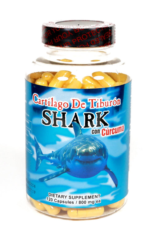 Cartilago de Tiburon Shark con Curcuma