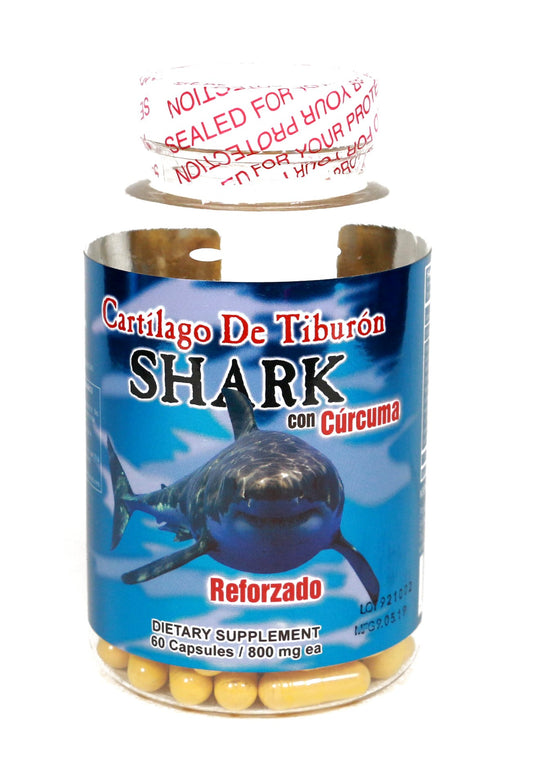Cartilago de Tiburon Shark con Curcuma